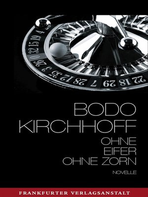 cover image of Ohne Eifer, ohne Zorn